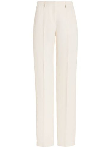 Francisco Wool Straight Pants - GABRIELA HEARST - Modalova