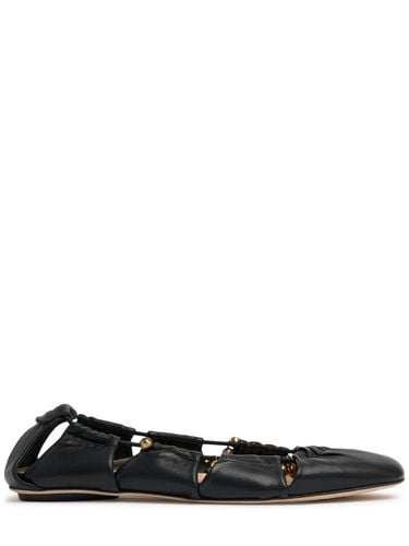 Mm Luna Leather Ballerina Flats - CHLOÉ - Modalova