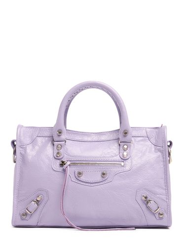 Borsa Piccola Le City Arena Lamb In Pelle - BALENCIAGA - Modalova