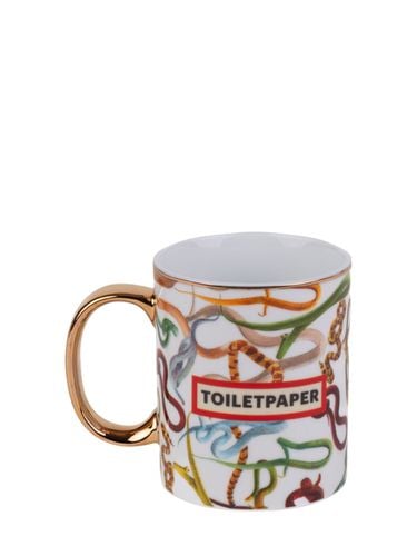 Taza De Porcelana Snakes - SELETTI - Modalova