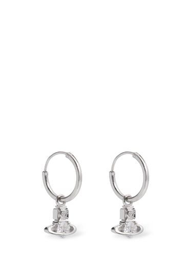 Nina Spark Crystal Hoop Earrings - VIVIENNE WESTWOOD - Modalova