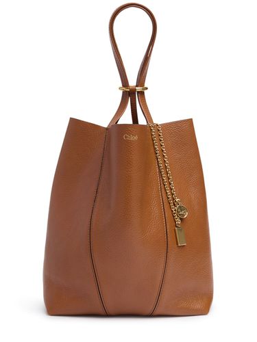 Medium Chloe Spin Grain Leather Bag - CHLOÉ - Modalova