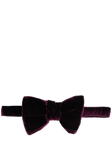 Viscose Blend Fluid Velvet Bowtie - TOM FORD - Modalova