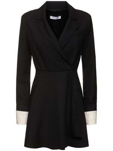 Sella Wool Gabardine Mini Dress - MAX MARA - Modalova