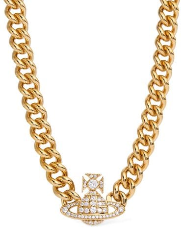 Graziella Crystal Small Choker - VIVIENNE WESTWOOD - Modalova