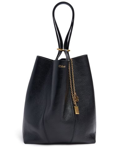 Medium Chloe Spin Grain Leather Bag - CHLOÉ - Modalova