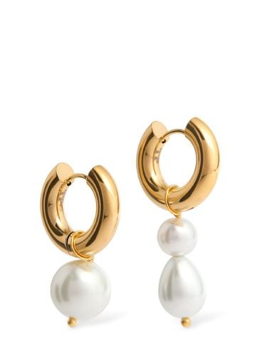 Mismatched Pearl Earrings - TIMELESS PEARLY - Modalova