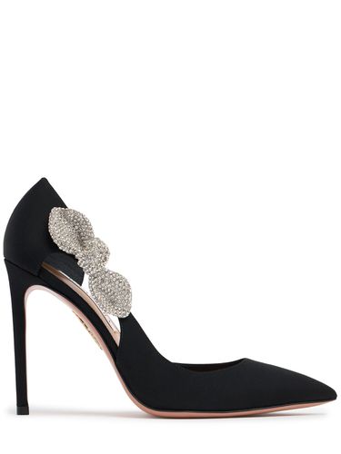 Mm Very Bow Tie Grosgrain Pumps - AQUAZZURA - Modalova