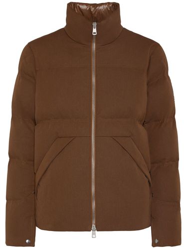 Bayamo Cotton Blend Down Jacket - MONCLER - Modalova