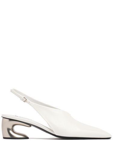 Mm Leather Slingback Pumps - JIL SANDER - Modalova