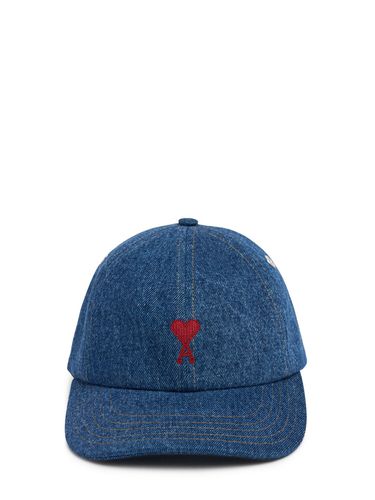 Adc Denim Baseball Cap - AMI PARIS - Modalova