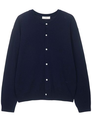 Crewneck Knit Cardigan - DUNST - Modalova