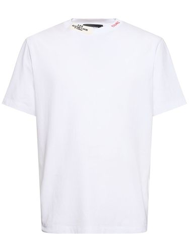 Regular Fit Cotton T-shirt - DSQUARED2 - Modalova