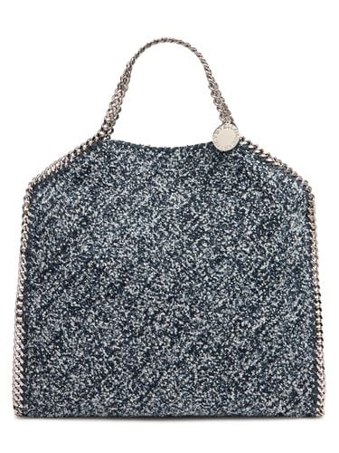 Falabella Eco Denim Tweed Tote Bag - STELLA MCCARTNEY - Modalova