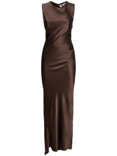 Anwen Silk Blend Long Dress - TOVE - Modalova