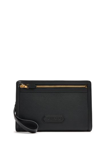 Buckley Line Grained Leather Pouch - TOM FORD - Modalova