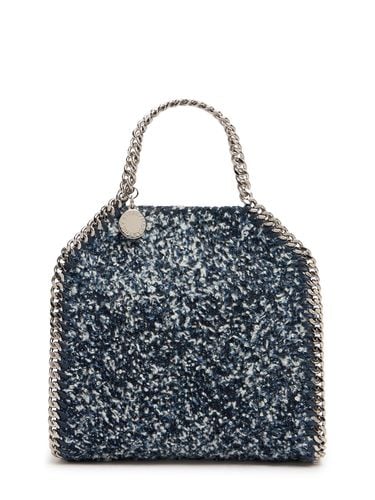 Bolso Tiny Falabella De Tweed De Ecodenim - STELLA MCCARTNEY - Modalova