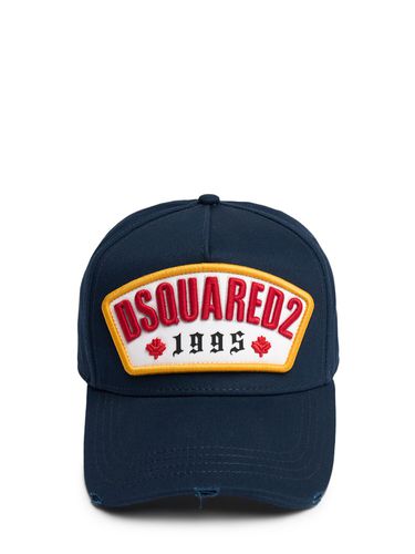 Dsquared2 1995 Cotton Baseball Cap - DSQUARED2 - Modalova