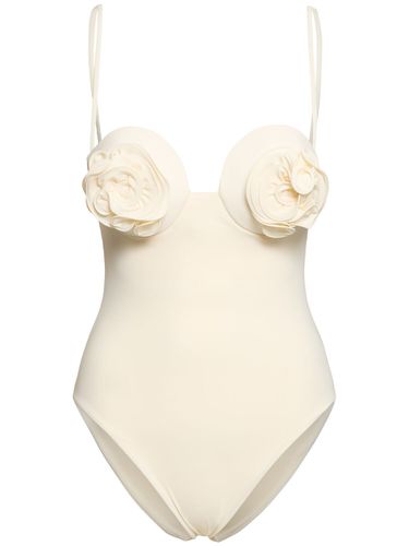 Lycra Roses One Piece Swimsuit - MAGDA BUTRYM - Modalova