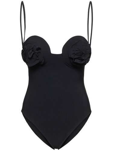 Lycra Roses One Piece Swimsuit - MAGDA BUTRYM - Modalova