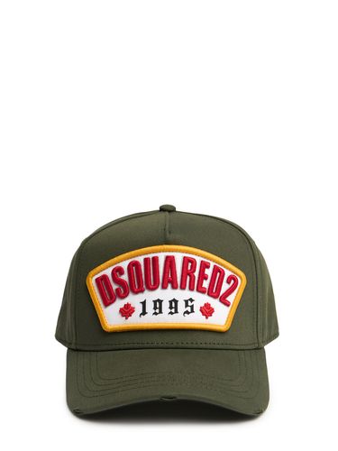 Dsquared2 1995 Cotton Baseball Cap - DSQUARED2 - Modalova