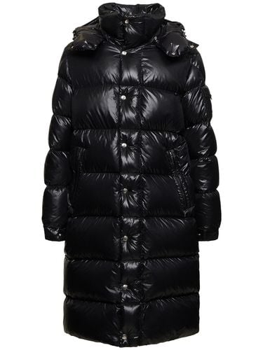 Hanoverian Long Nylon Down Jacket - MONCLER - Modalova