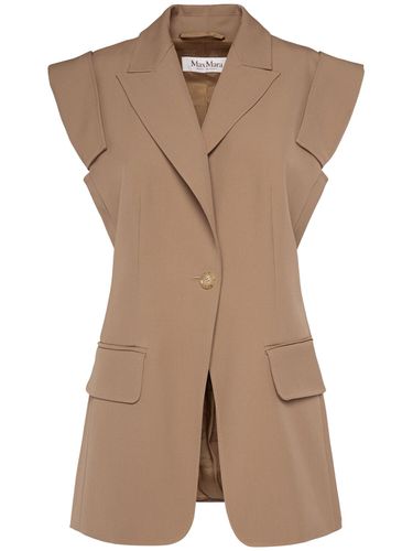 Bergamo Gabardine Vest - MAX MARA - Modalova