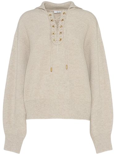 Eccelso Ribbed Knit Lace-up Sweater - MAX MARA - Modalova