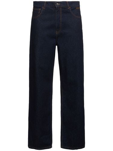 Dark Indigo Denim Jeans - MSGM - Modalova