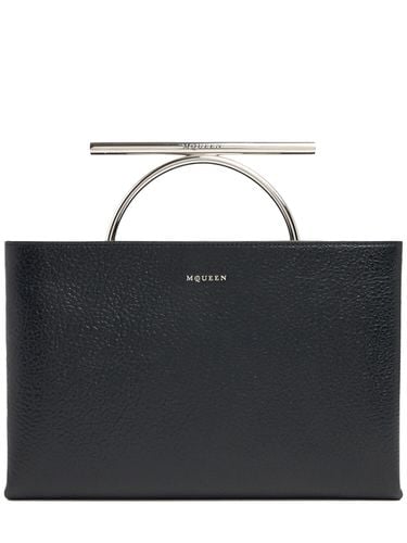 Mcqueen T-bar Leather Clutch - ALEXANDER MCQUEEN - Modalova