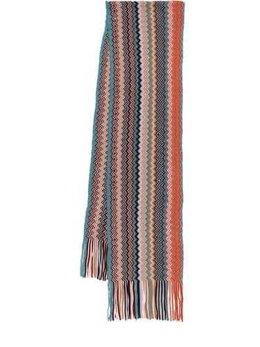 Wool Blend Jacquard Scarf - MISSONI - Modalova