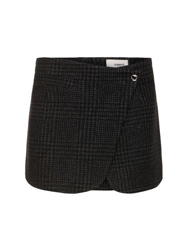 Prince Of Wales Tailored Mini Skirt - COPERNI - Modalova