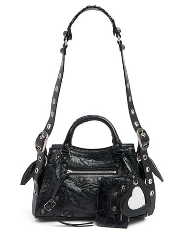 Xs Neo Cagole Leather Shoulder Bag - BALENCIAGA - Modalova