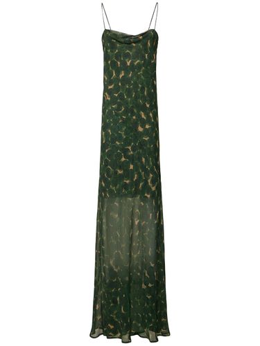 Deryl Printed Silk Long Dress - DRIES VAN NOTEN - Modalova