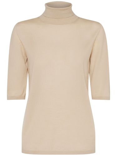 Pullover Cecina In Lana Con Maniche A 3/4 - MAX MARA - Modalova