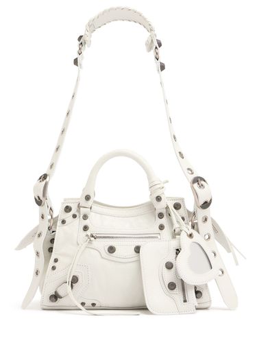 Xs Neo Cagole Leather Shoulder Bag - BALENCIAGA - Modalova