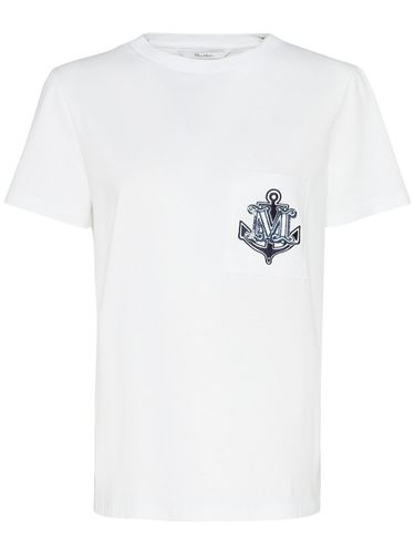 Acacia Logo Pocket Jersey T-shirt - MAX MARA - Modalova