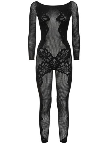 Lace Tattoo Jumpsuit - WOLFORD - Modalova