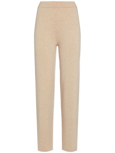 Larix Cashmere Blend Knit Straight Pants - MAX MARA - Modalova