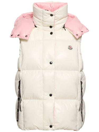 Luzule Nylon Laqué Down Vest - MONCLER - Modalova