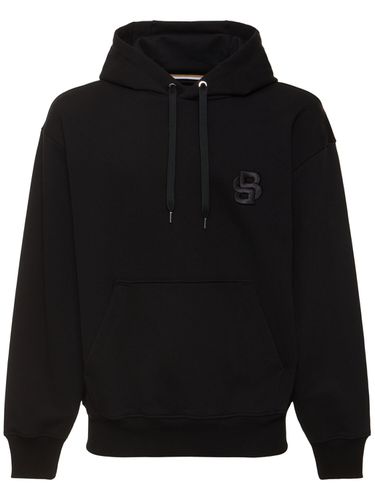 Sullivan Hooded Cotton Sweatshirt - BOSS - Modalova