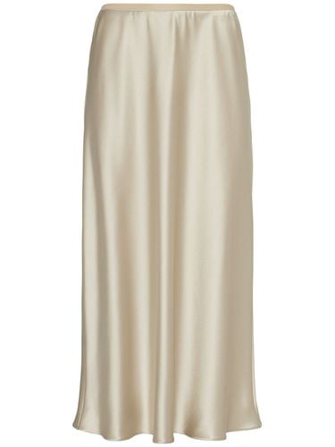 Carnet Silk Satin Midi Skirt - MAX MARA - Modalova