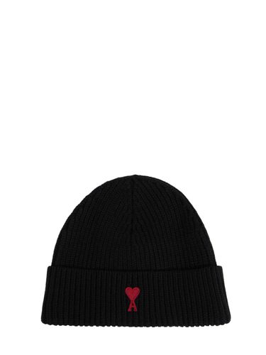 Adc Wool Beanie - AMI PARIS - Modalova