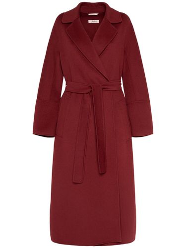 Elisa Wool Belted Long Coat - 'S MAX MARA - Modalova