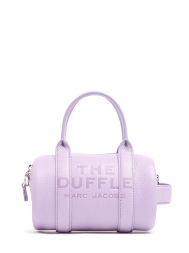 The Mini Duffle Leather Top Handle Bag - MARC JACOBS - Modalova