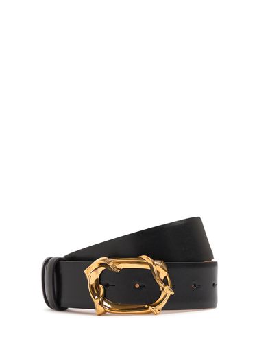 The Snake Leather Belt - ALEXANDER MCQUEEN - Modalova