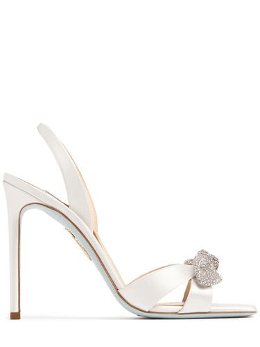 Mm Hohe Satin-sandaletten „very Bow“ - AQUAZZURA - Modalova