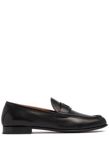 Vlogo Signature Leather Loafers - VALENTINO GARAVANI - Modalova