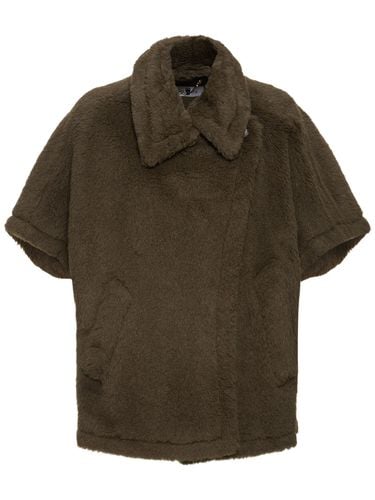 Tebe1 Alpaca & Wool Blend Teddy Cape - MAX MARA - Modalova