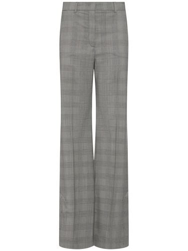 Batun Wool Blend Flared Pants - SPORTMAX - Modalova